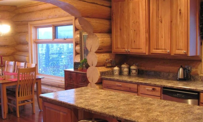 Granby House | Secluded Log Home with Mountain View