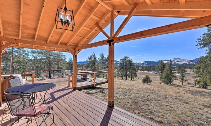 Park County House | Secluded Mountain Retreat w/Deck, Views & Hiking!