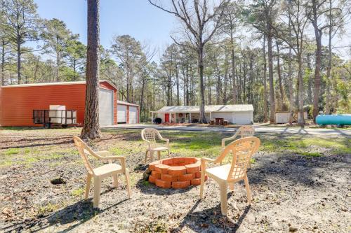 Newport House | Secluded Newport Getaway with Fire Pit and Grill!