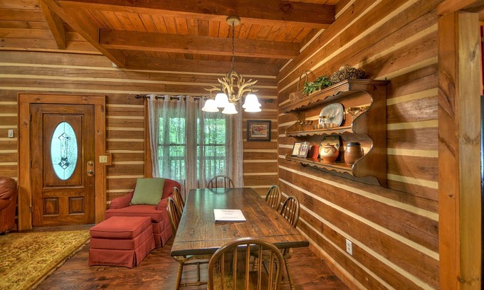 Copperhill Cabin | Secluded, pet-friendly home with hot tub! Free rafting and zip-lining included