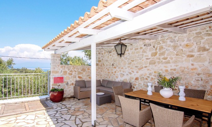 Mpogdanatika House | Secluded Villa with Stunning Sea Views, Pool, BBQ and Elegant Outdoor Living