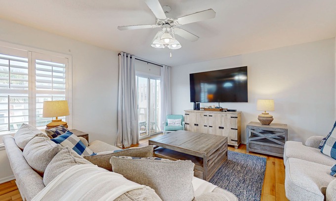 Cinnamon Shore Condo | Second Floor Condo, Shared Pool, Grills and Boardwalk