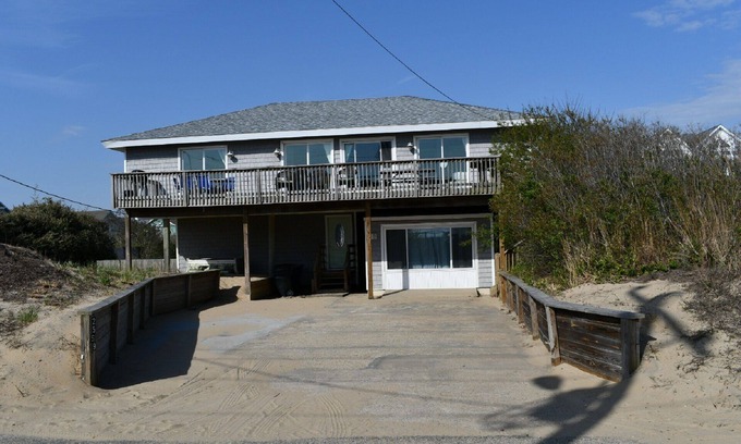 Sandbridge House | Semi-Oceanfront , Views! 5 BR Pet Friendly, Pool, Hot Tub, Location!