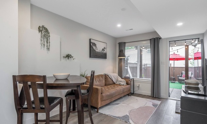 Promontory House | Serene 1BR Suite with Private Patio & Storage