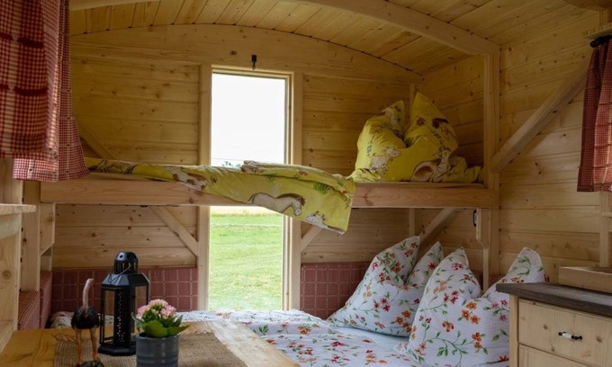 Striegistal House | Shepherd's wagon romance in the beautiful Striegis valley