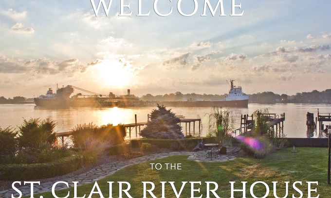 Roberts Landing House | Ship Watcher's Paradise on the St. Clair River