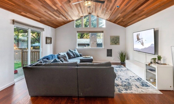 Westgate House | Shuffleboard Shack, EV Charger, fenced yard & A/C!