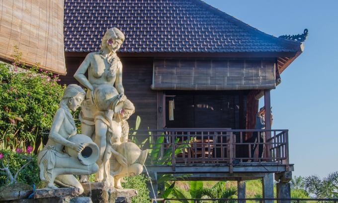 Sidemen Villa | Sideman Blissful BARONG VILLA: Room Arjuna