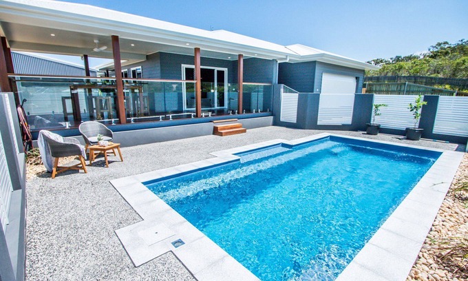 Agnes Water House | SILVER SANDS - air conditioned property with pool & under cover boat parking