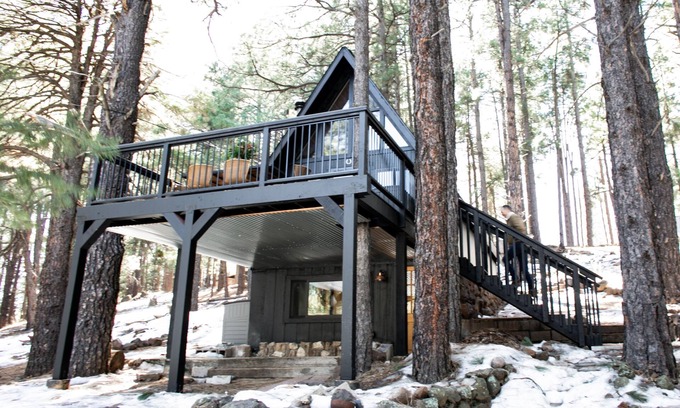 Kachina Village Cabin | SimplyStayFrame - AFrame Cabin Kachina Village