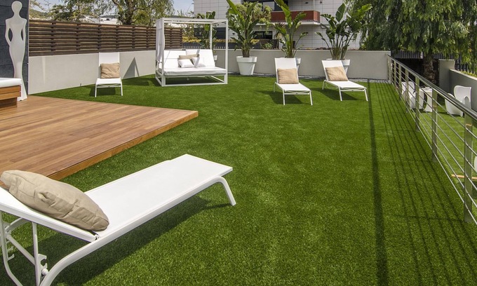 Vallpineda Apartment | Sitges Spaces Garden Paradise -3 B.R./3 Bath/Huge Garden-Terrace & Pool-Sleeps 8