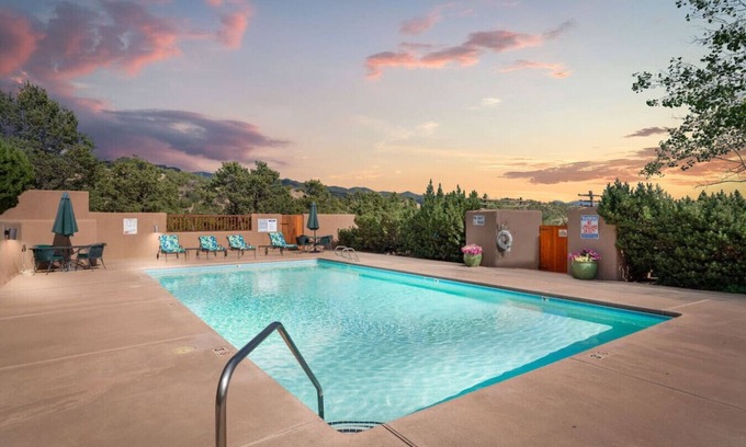 Nambe Pueblo House | Ski Discounts! Peaceful Tesuque Adobe with Pool & Nearby Trails