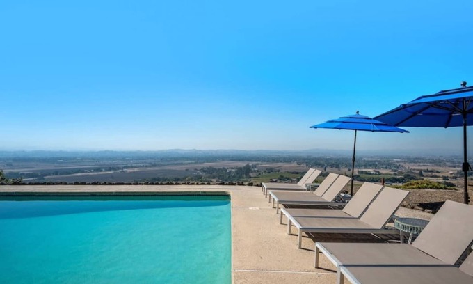 Santa Rosa House | Sky View: Heated Pool & Hot Tub, 5 Acres