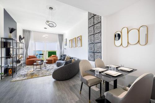 Ajman Apartment | Sleek nordic style seaview condo