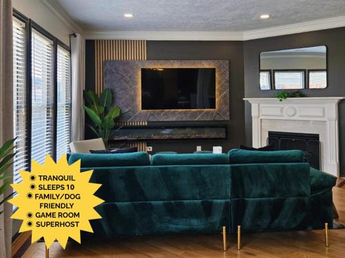 Lawrenceville House | Sleeps 10 Pet & Family 4br Stay Near Hospital