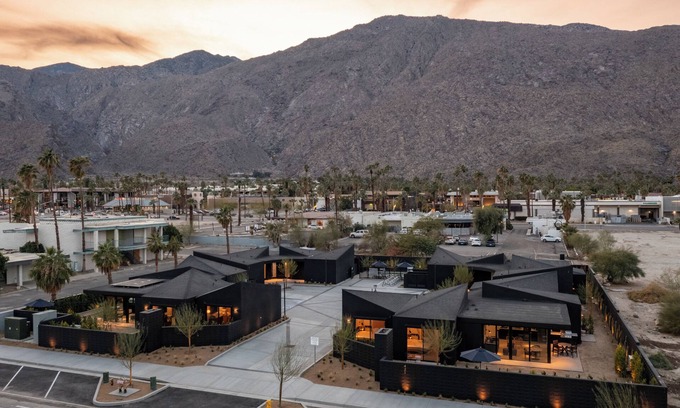 Downtown Palm Springs Hotel | Sleeps 40 | Entire 16-Room Hotel, Pool | Blackhaus