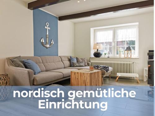 Altfunnixsiel House | Smittshörn 3 - Nordsee Ferienhaus für Gruppen und Familien mit eingezäunten Garten