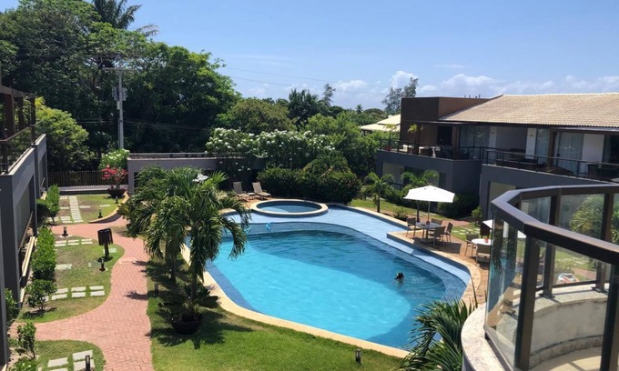 Imbassai Apartment | Solaris Imbassaí Apartment, 1/4, pool view