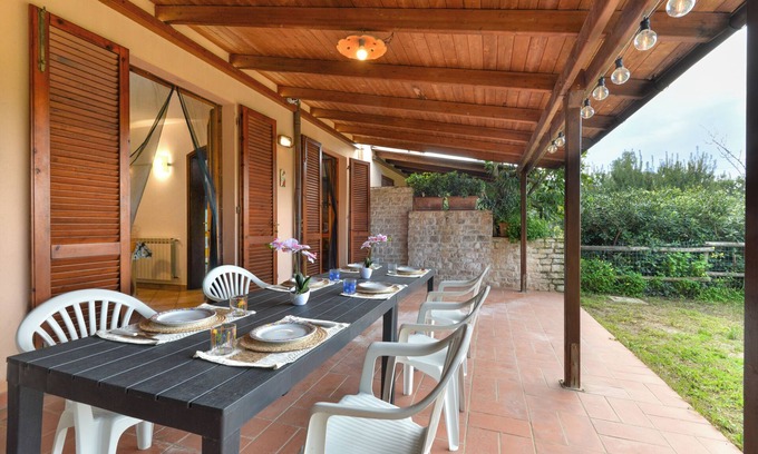 Capoliveri House | Sole d'Oro House with Panoramic Sea + Parking