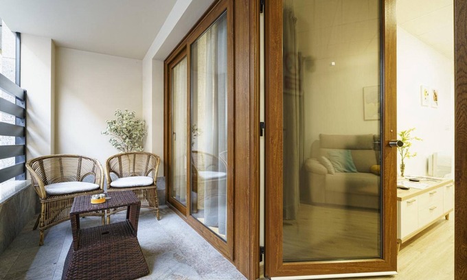 Burela Apartment | Sophie Apartments 'Grande' with Private Terrace and Wi-Fi