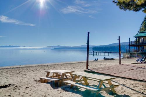 Tahoe Vista House | Spa and Beach Access Resort Condo in Tahoe Vista!