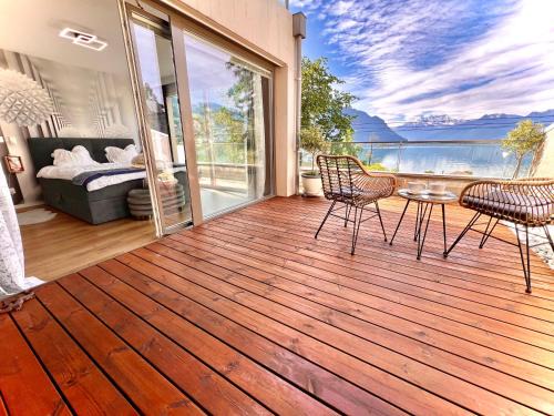 Montreux City Centre Apartment | Spa luxury app for 2 or 4 pers centre lac view