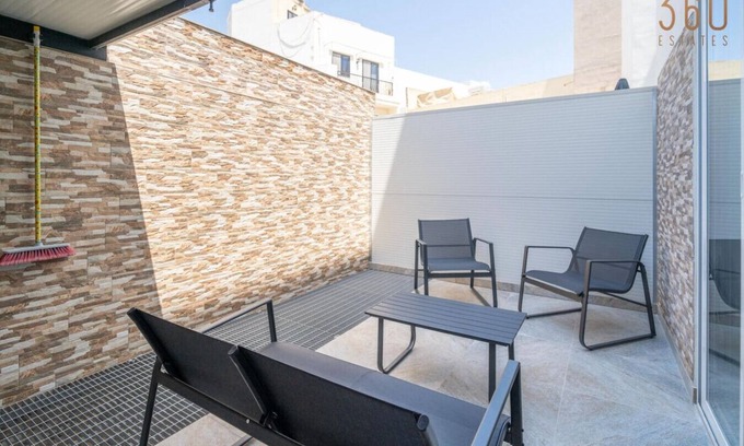 Tarxien Apartment | Spacious, 1BR home with comfortable bed in Tarxien