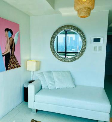 Wack-Wack Greenhills Apartment | Spacious 1BR steps to Megamall Ortigas City View