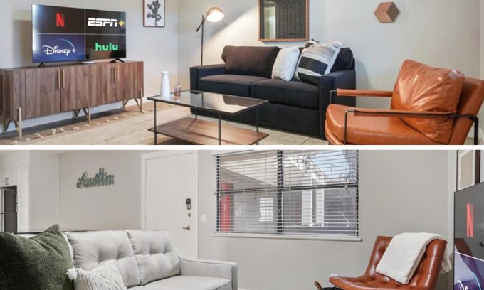 Brentwood Apartment | Spacious 2 Apt Combo Sleeps 12 Pool and Pets