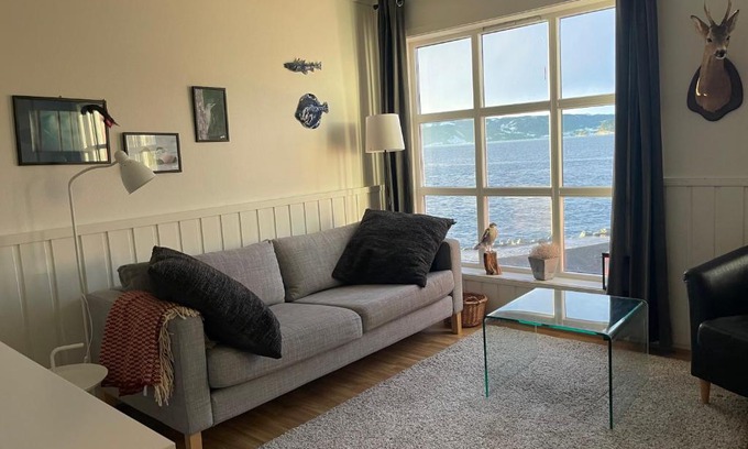 Inderoy Apartment | Spacious apartment with view over the trondheimfjord