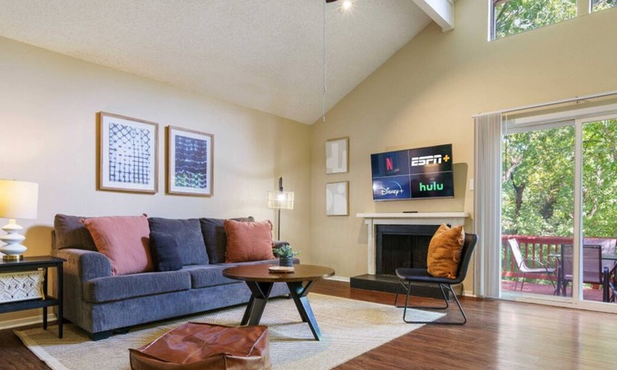 Highland Hills Apartment | Spacious ATX Apt | Private Deck + All Essentials