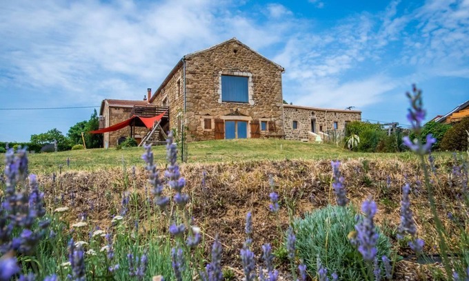 Colombier-le-Vieux Cottage | Spacious cottage with large pool in green Ardèche