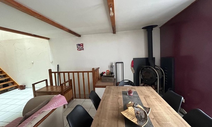 Tournon-sur-Rhone House | Spacious duplex 6p with bar and garage