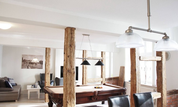 Wismar Apartment | Spacious, modern 144 sqm loft in the historic old town