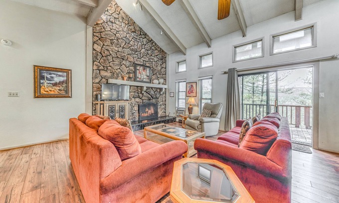 Ruidoso House | Spacious Ruidoso Retreat: Game Room & Pool Access!