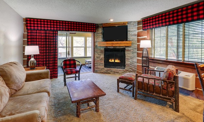 Johnston Hotel | Spacious Suites with Fireplaces Available! Perfect Des Moines Family Stay