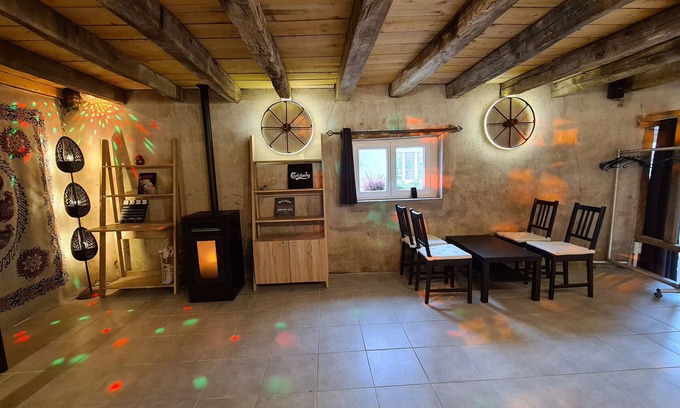 Orsennes House | Spacious Village Home with Reception Room, Petanque Court, and Terrace near Lake Eguzon