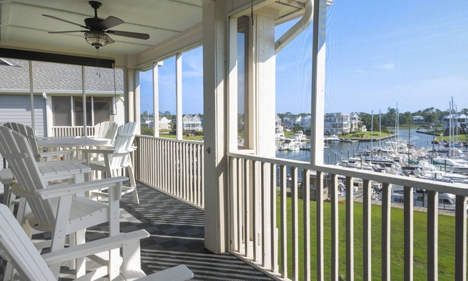 St. James Condo | Spectacular Dog Friendly Marina Condo with Access to the St James Beach Club & Pool on Oak Island