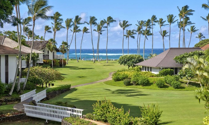 Poipu Condo | Spectacular Ocean View 2BR Unit at Kiahuna Plantation