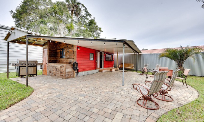 St. Augustine Apartment | St Augustine Studio: Patio, Swing + 3 Mi to Beach