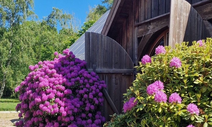 Graal Mueritz House | Stable building at the water tower with 2 vacation apartments without room walls on 2 floors