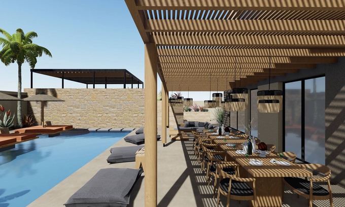 Pefkos Villa | STALéA Luxury Modern Villa with Private Pool, Jacuzzi & Spacious Outdoor Living