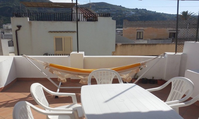 Lipari Historic Centre Apartment | Stately Lipari penthouse 6 beds