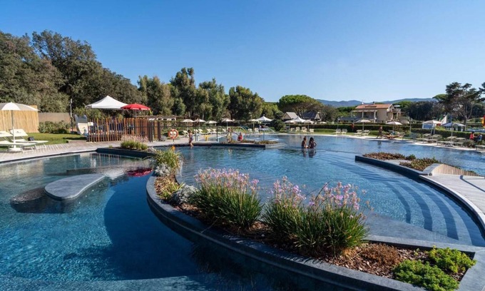 Roccamare House | Stella del Mare Family Camping Village Lodge Superior Agclu für 6 Personen