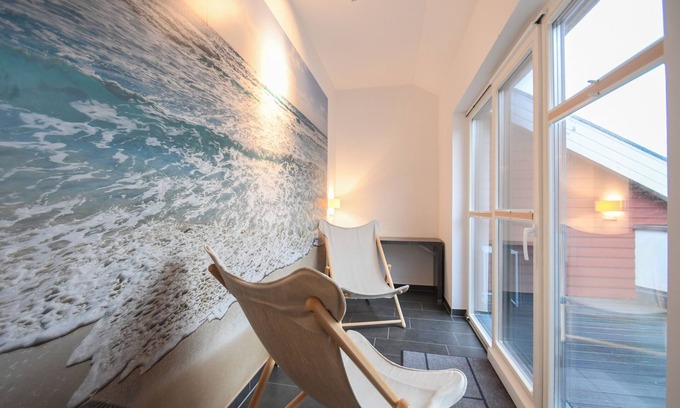 Ostseebad Baabe Apartment | Strandvilla Baabe 23 - überwältigender Ausblick von "PAMIR" auf die Ostsee