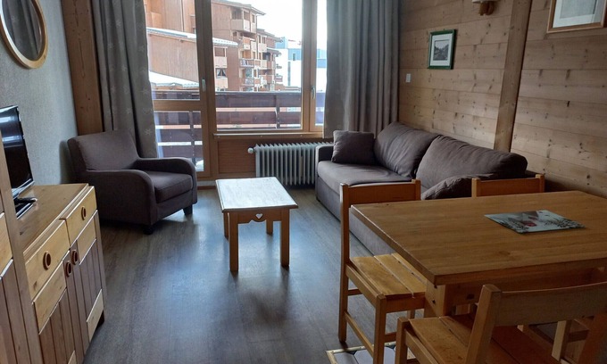 Val Claret Apartment | Studio 27m², South/West, 500m from slopes, Wifi, Pets allowed