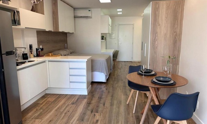 Centro Apartment | Studio 5 Completo Centro com Garagem