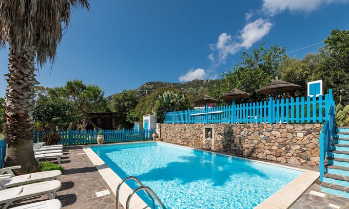 Teulada Apartment | Studio Apartment 'Agricosta Del Sud Studio1 - 4p' with Shared Pool, Shared Terrace and Shared Garden