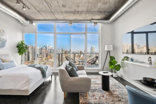 Connaught Apartment | Studio Just Steps from Stampede Park, Luxury Living
