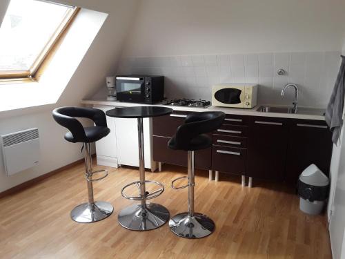 Mers-les-Bains Apartment | Studio lumineux 50 m de la plage